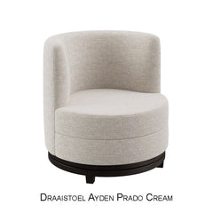 Draaistoel Ayden Prado Cream