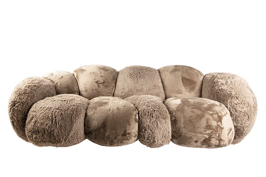 Driezitsbank Curvae Lush Taupe