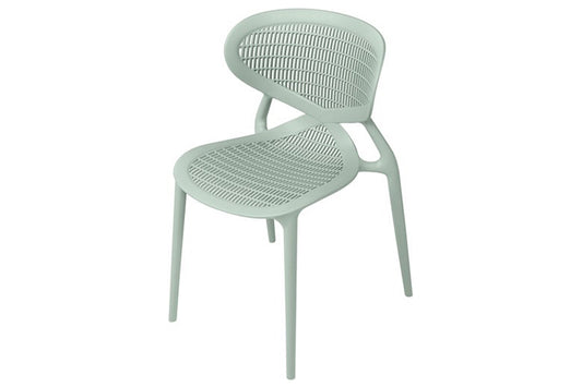 Eetkamerstoel en tuinstoel Angel lichtgroen