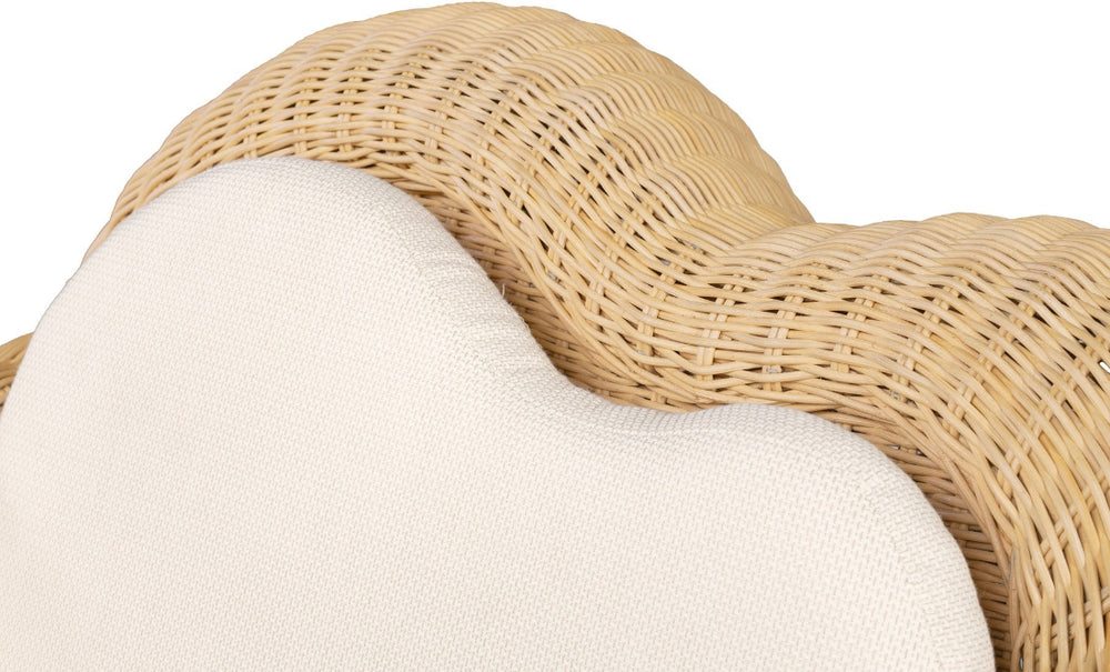 grote rotan fauteuil