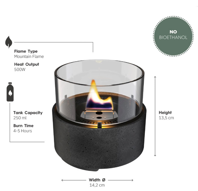 Tafelhaard Café 14 Lava Black