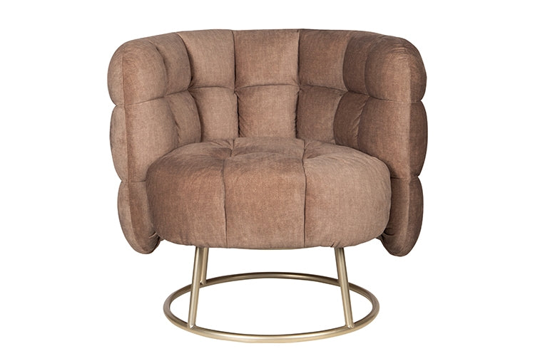 Fauteuil Vogue champagne/goud