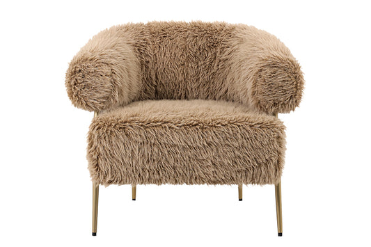 Fauteuil HAIR bruin