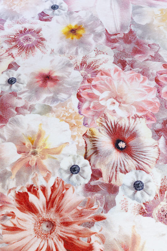 Vloerkleed Flowergarden rond