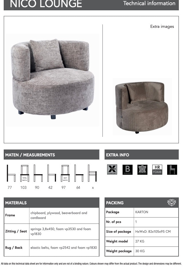 Nico Love Lounge Sofa