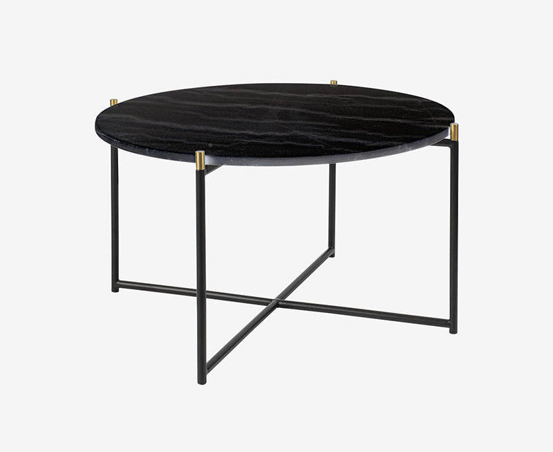 Bijzettafel Globe Zwart