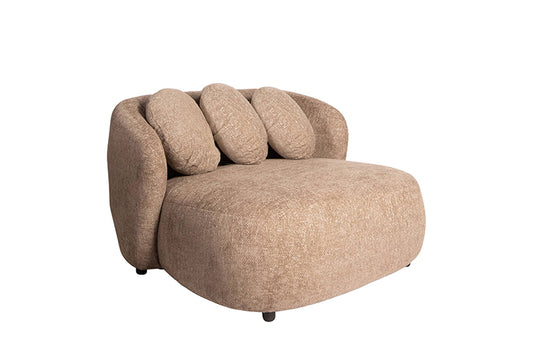 Loveseat Aphrodite taupe