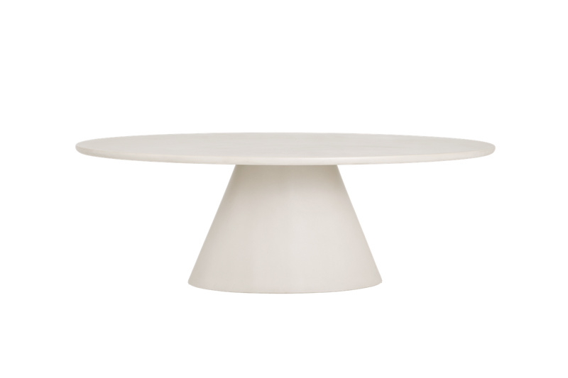 Ovalen eettafel