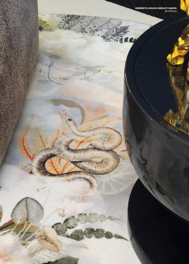 Vloerkleed Memento Moooi Medley rond