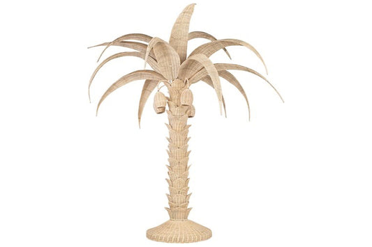 Rotan Palmboom Vloerlamp