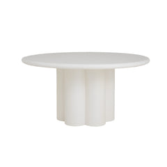 Ronde eettafel Melzo wit