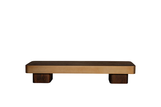 Salontafel Warren bruin/goud