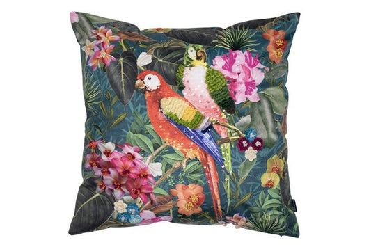 Sierkussen Fleury Papegaaien