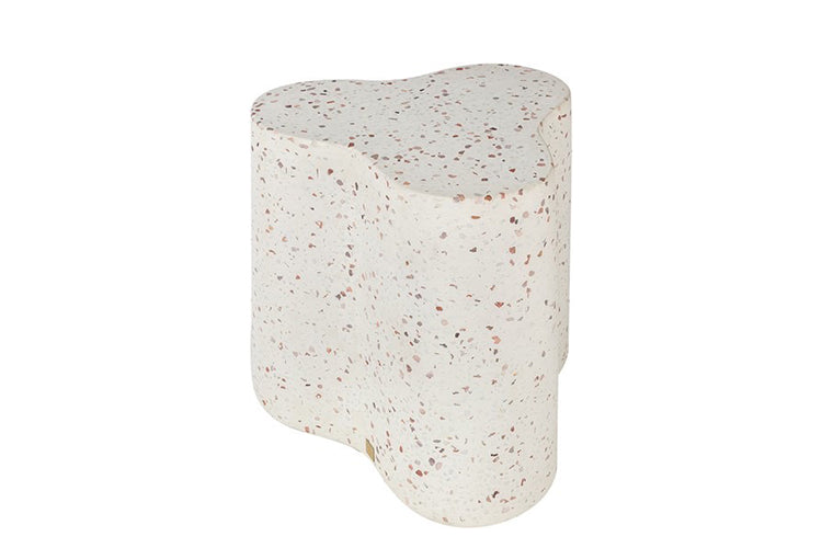 Terrazzo bijzettafel Freddy