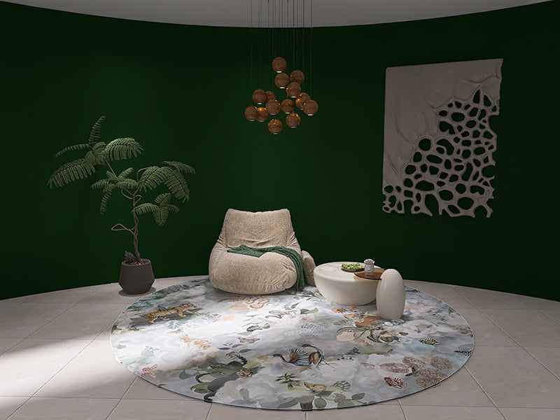 Vloerkleed Memento Moooi Medley rond