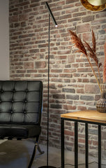 Vloerlamp KANSAS zwart