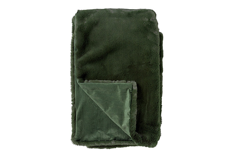 Plaid ZINZI Mountain view groen 140x180 cm