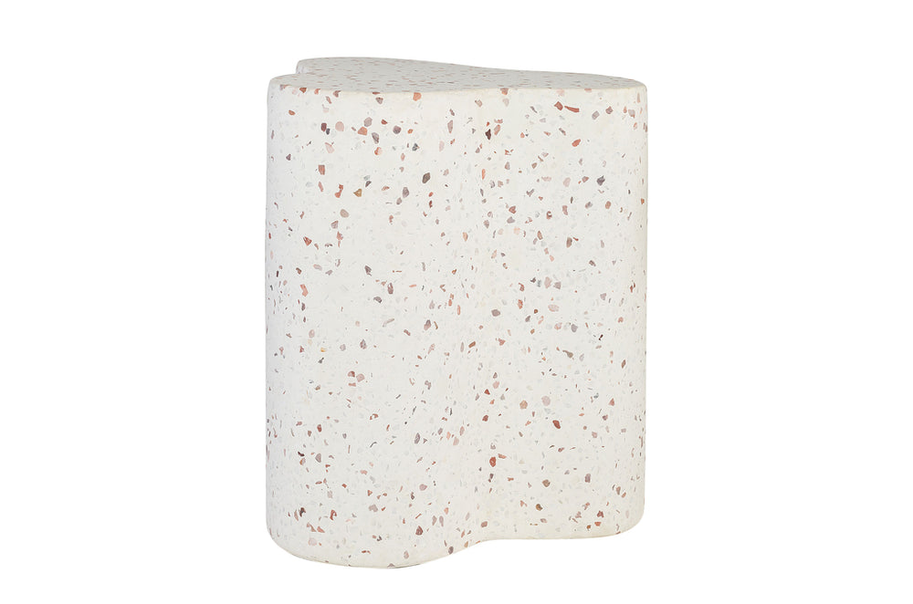 Terrazzo bijzettafel Freddy