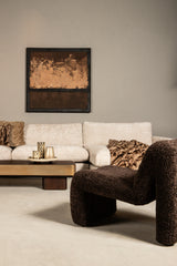 Salontafel Warren bruin/goud