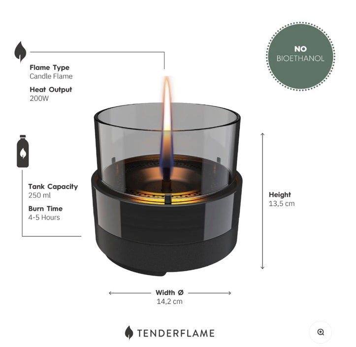 Tafelhaard Rosie 14 Zwart