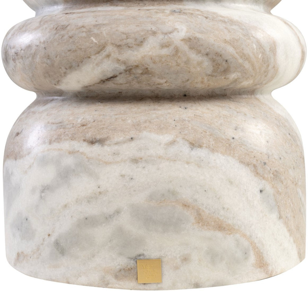 Bijzettafel Bobine Toronto Marmer