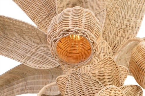 Rotan Vloerlamp