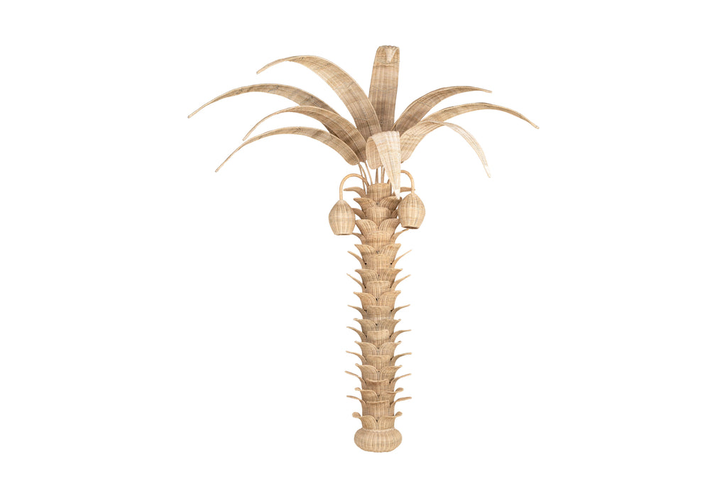 Rotan Palmboom Wandlamp