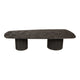 Zwart houten salontafel Fieron