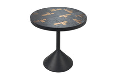 Leisteen bijzettafel Labo Zwart