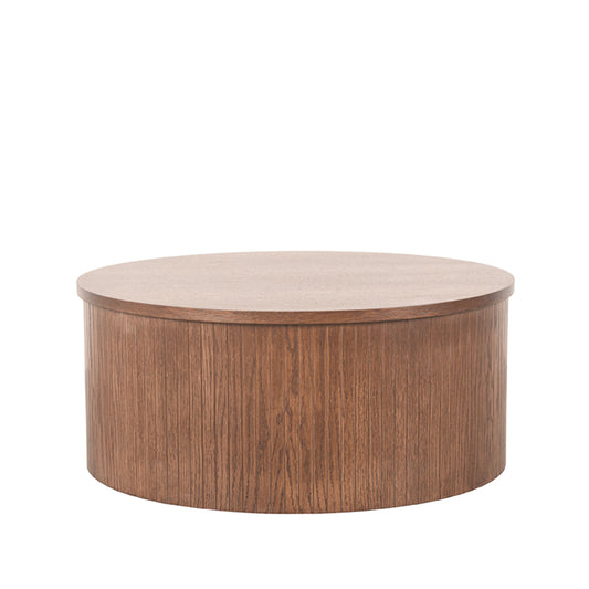 Eiken salontafel Oliva 70x70x30 cm