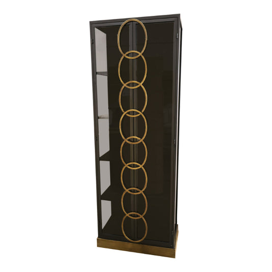 Zwart metalen kast Riho