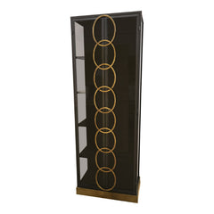 Zwart metalen kast Riho