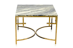 Salontafel Anna Marmer/Metaal