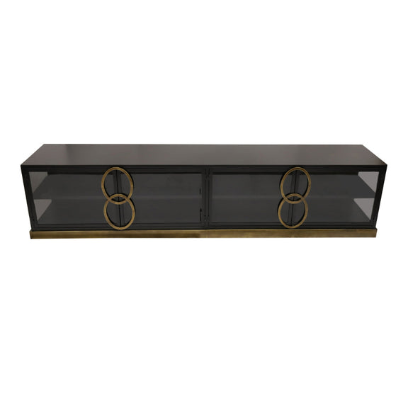 Zwart metalen dressoir