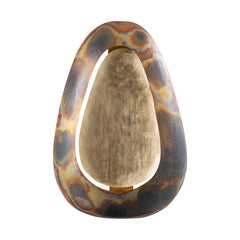 Magni metalen muur windlicht L