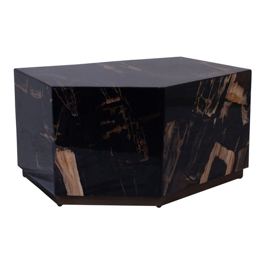Salontafel Rayn Versteend Hout 66x53x35 cm