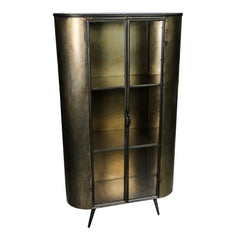 Metalen kast Spacer met glazen deur