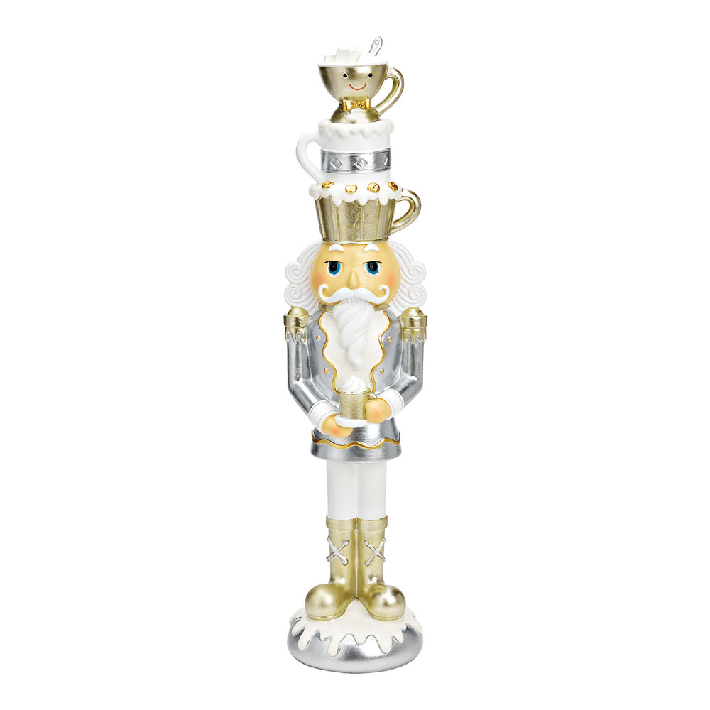 Notenkraker wit/zilver