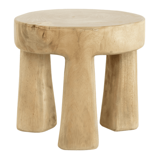 ronde bijzettafel