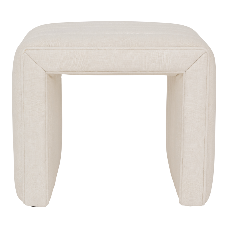 Poef Lyne off white