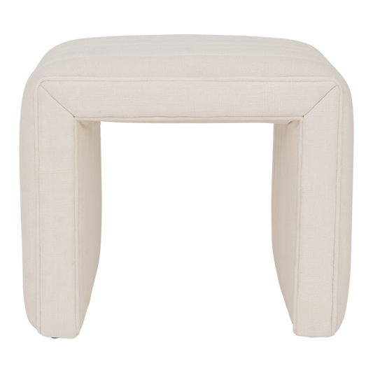 Poef Lyne off white