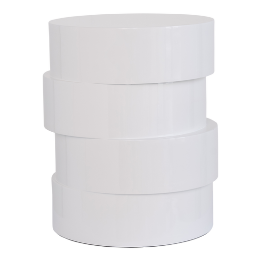 Moderne bijzettafel Pila Wit