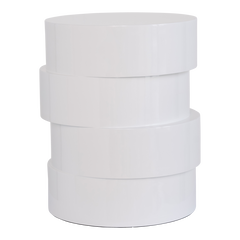 Moderne bijzettafel Pila Wit