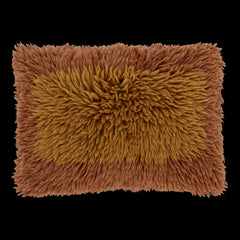 Kussen Nord bruinrood/goudbruin