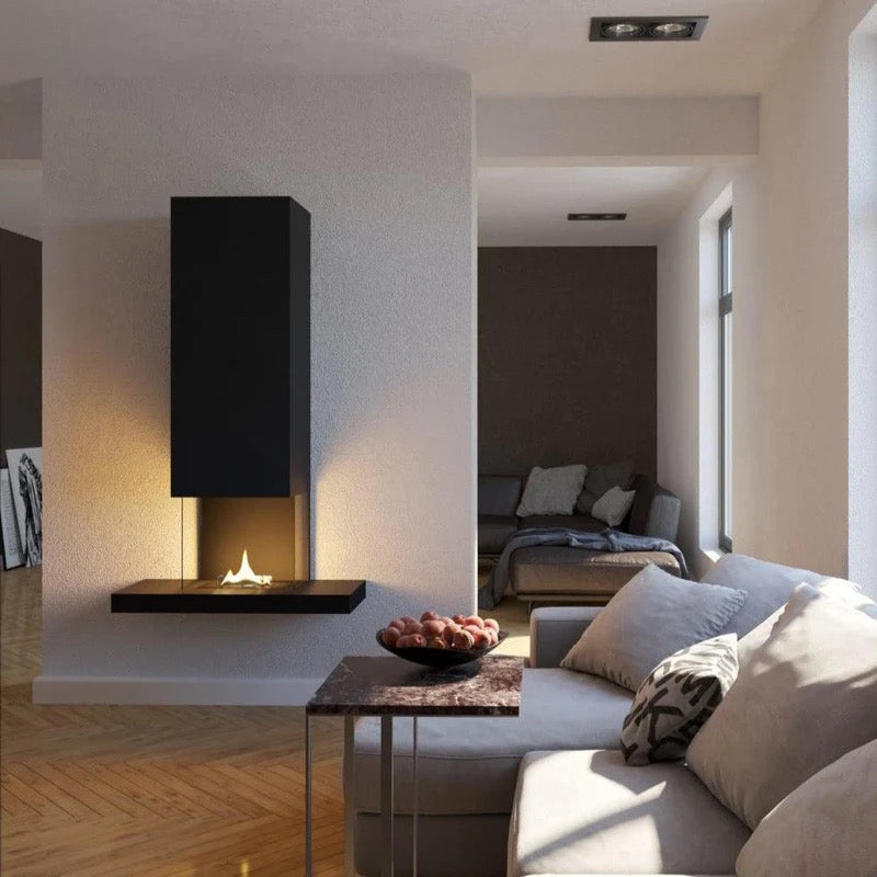 Wandhaard Riff 180 zwart