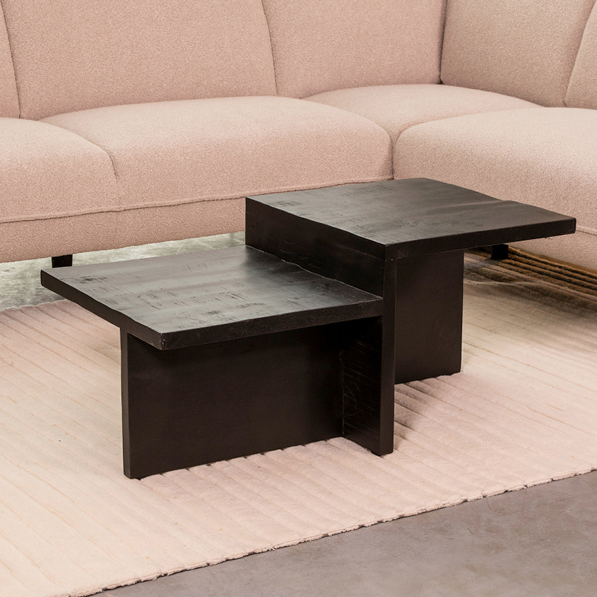 Salontafel Skip Zwart/Mangohout