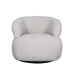 Draaistoel Valenza Naturel Bouclé