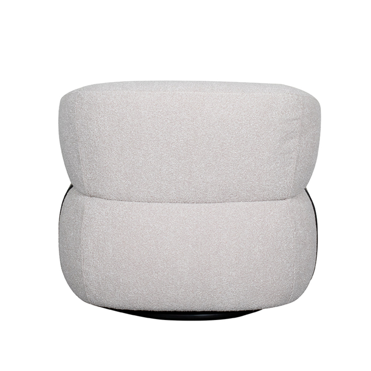 Draaistoel Valenza Naturel Bouclé