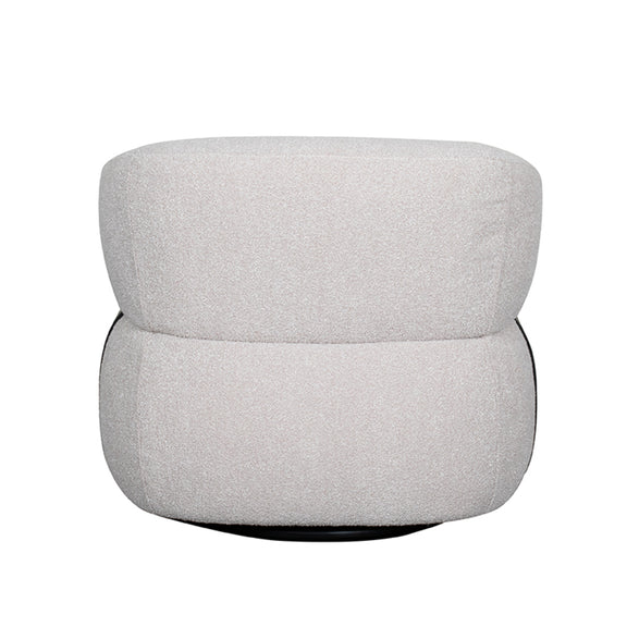 Draaistoel Valenza Naturel Bouclé