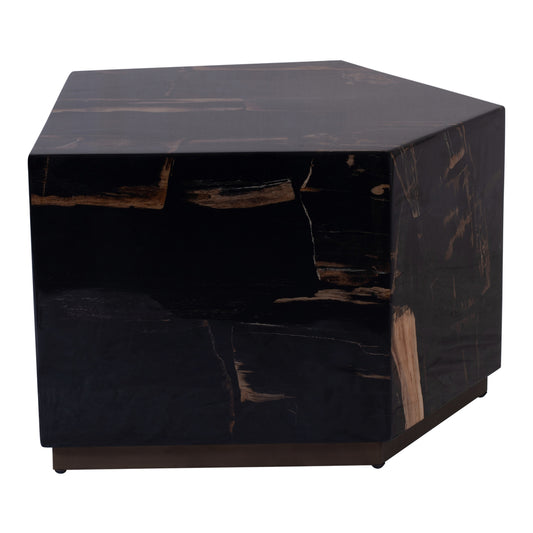 Salontafel Rayn Versteend Hout 66x53x35 cm